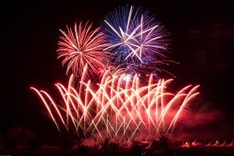 Feuerwerksfestival Flammende Sterne in Gera